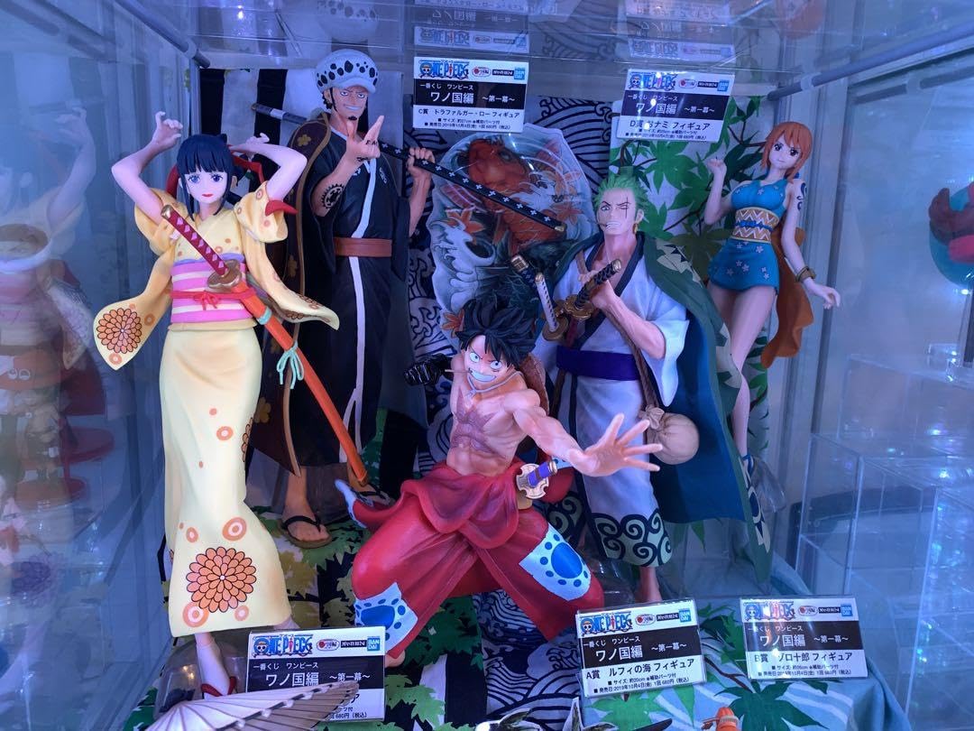 ワンピース一番くじワノ国編第一幕フィギュア5点セット